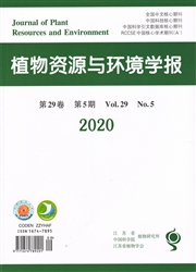 植物资源与环境学报