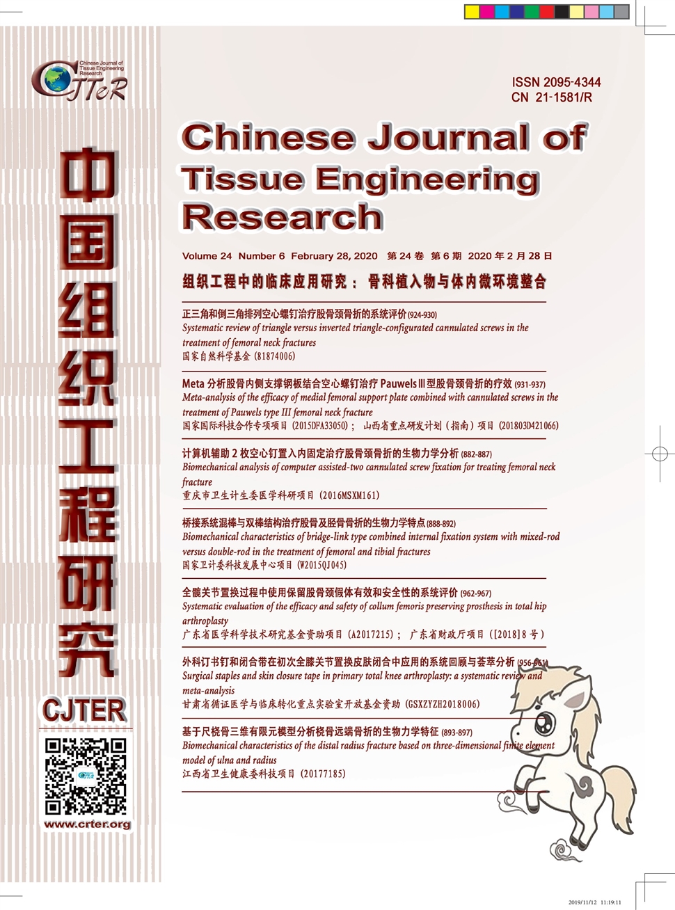 中国组织工程研究