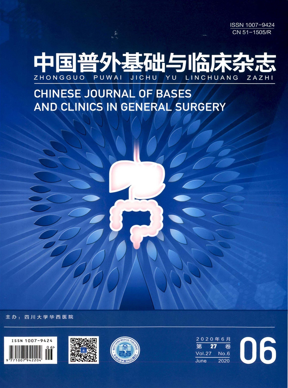 中国普外基础与临床杂志