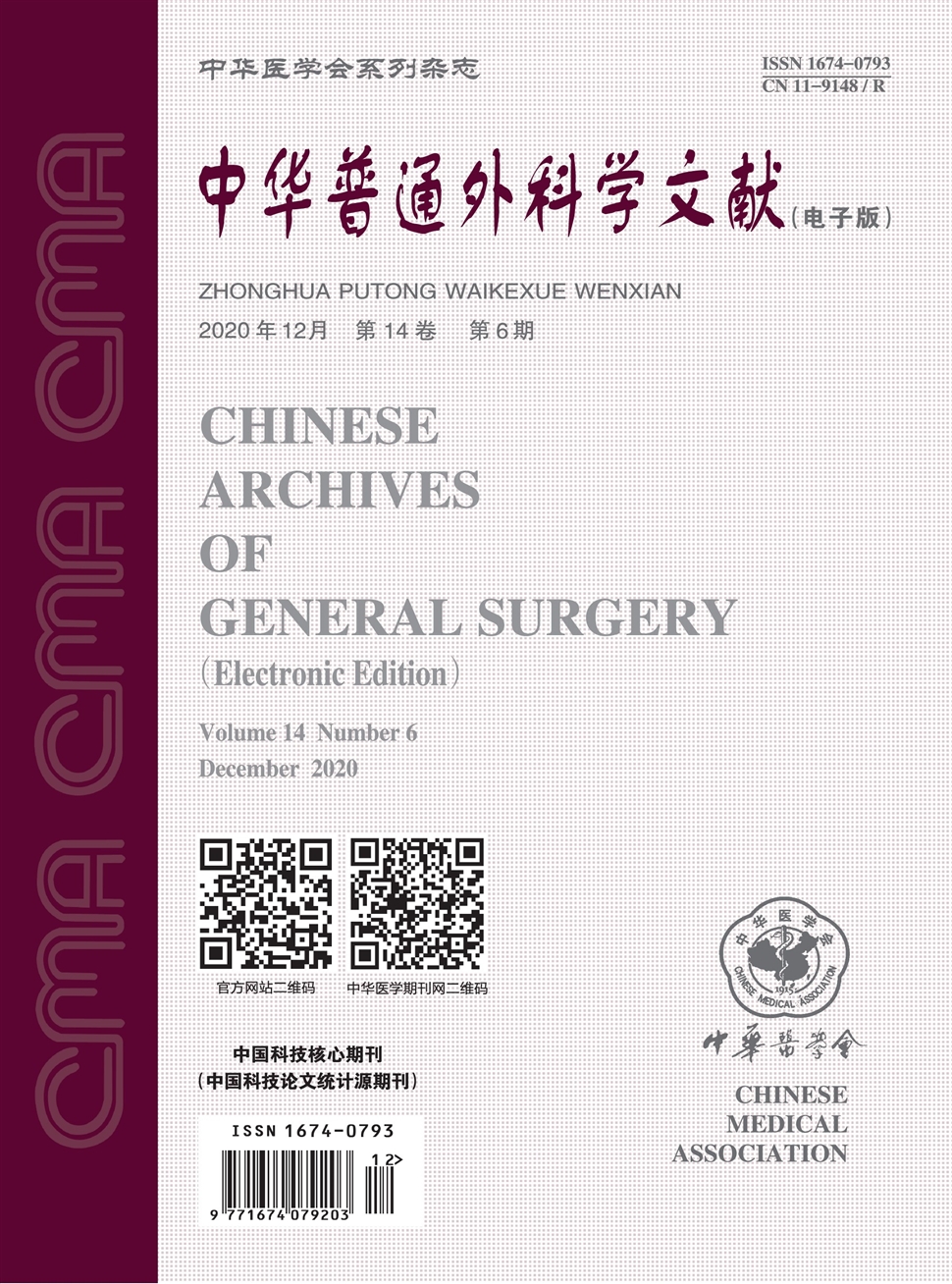 中华普通外科学文献：电子版