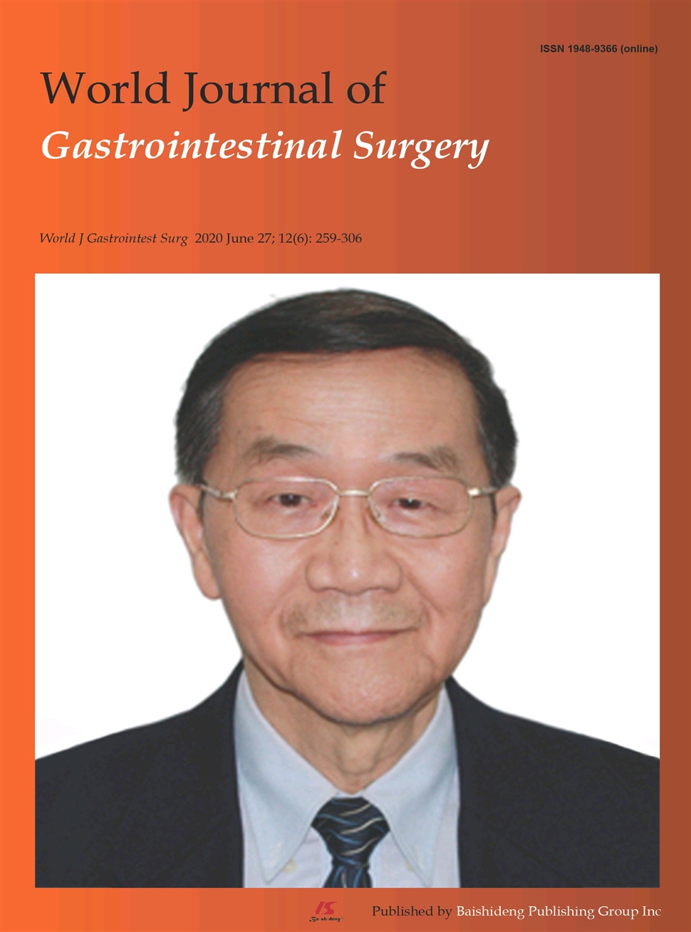 世界胃肠外科杂志：英文版（电子版）