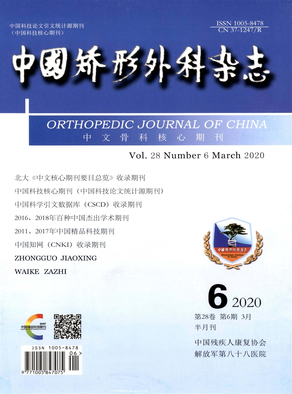 中国矫形外科杂志